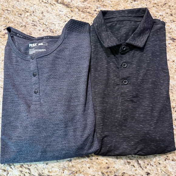 Msx By Michael Strahan Other - NWT 2 Pc Bundle MSX Shirt LS & Champion C9 Polo Shirt SS XL